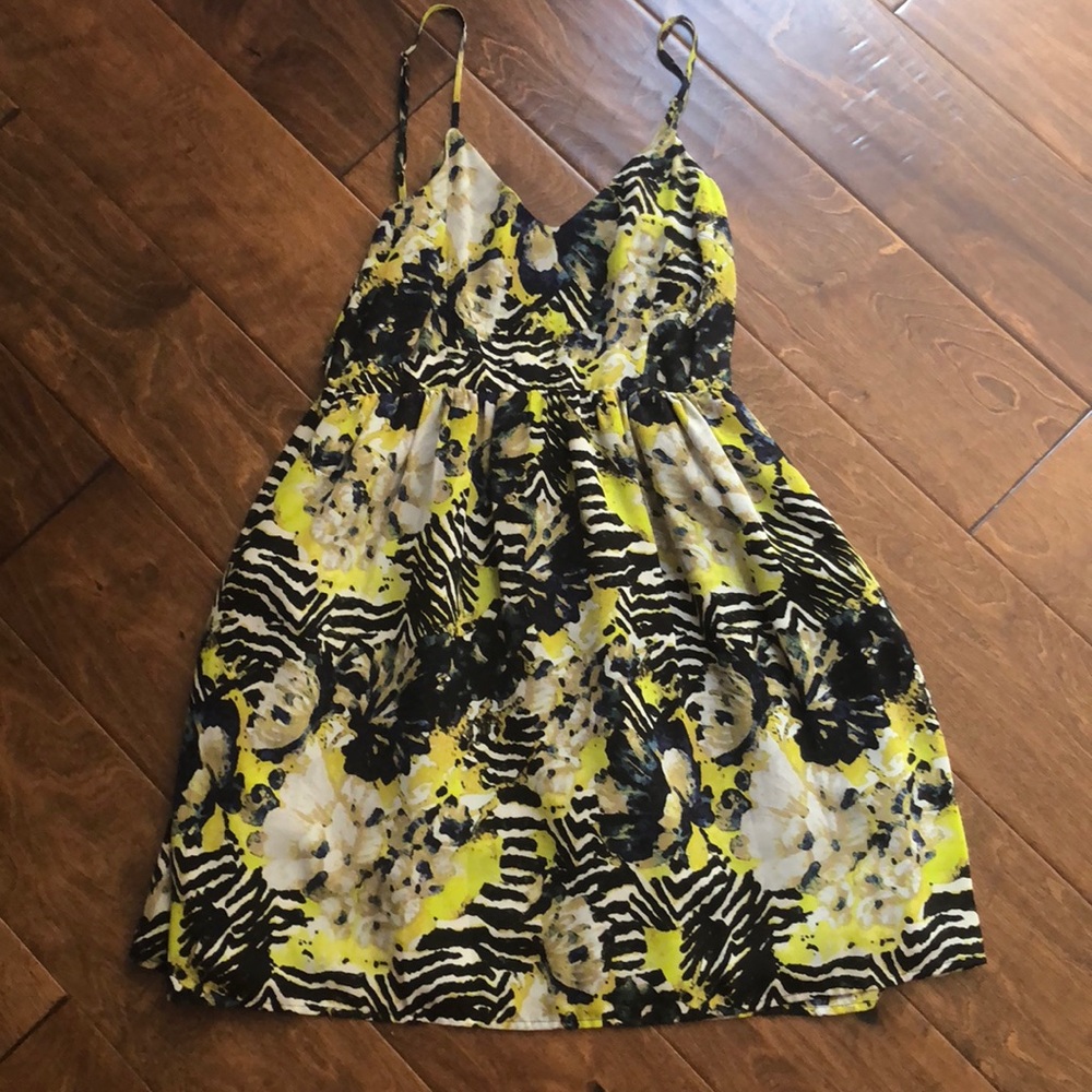 Trendy Saks Animal Print Dress